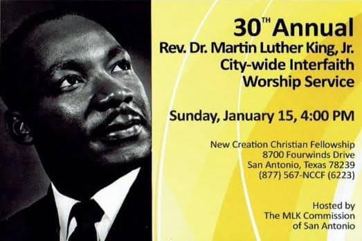 Martin Luther King Worship Service 1/15/17 New Creation Christian Fellowship 4 PM