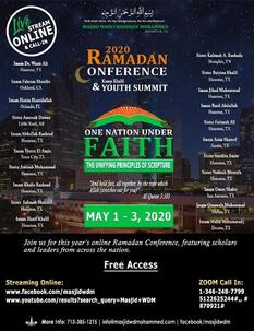 ramadan conference may 1-3