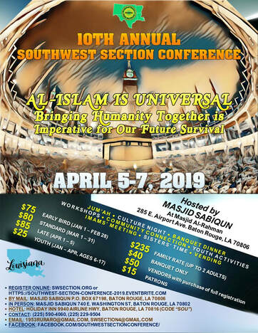 10th Annual SW Section Conference April 5-7 swsection.org