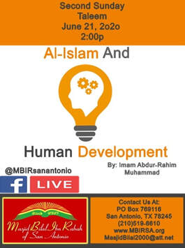 Taleem 6.21.20 Human Development Facebook Live