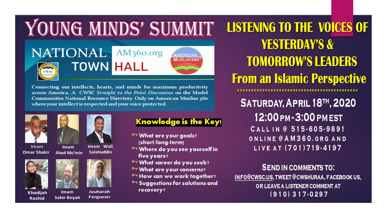Young Minds Summit AM 360 Radio call 5156059891